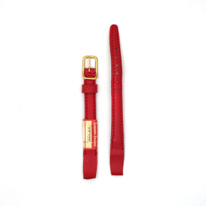 Bracelet de Montre en cuir veau Rouge - 10 mm - ZRC