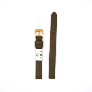 Bracelet de Montre en cuir agneau Taupe - 10 mm - ZRC