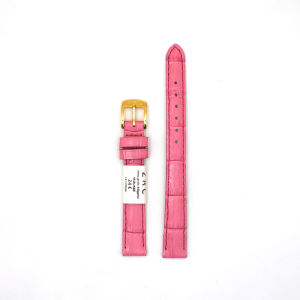 Bracelet de Montre en cuir veau Fuchsia - 12 mm - ZRC