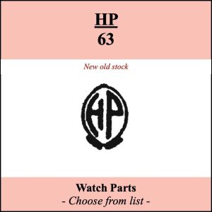 Pièce de montre HP 63 - Liste déroulante [NOS] Watch part