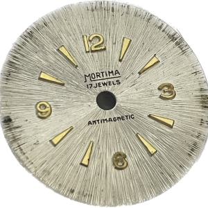 Cadran de montre Cattin 64 - Mortima Ø18,50mm (Watch dial) PIECE HORLOGERIE