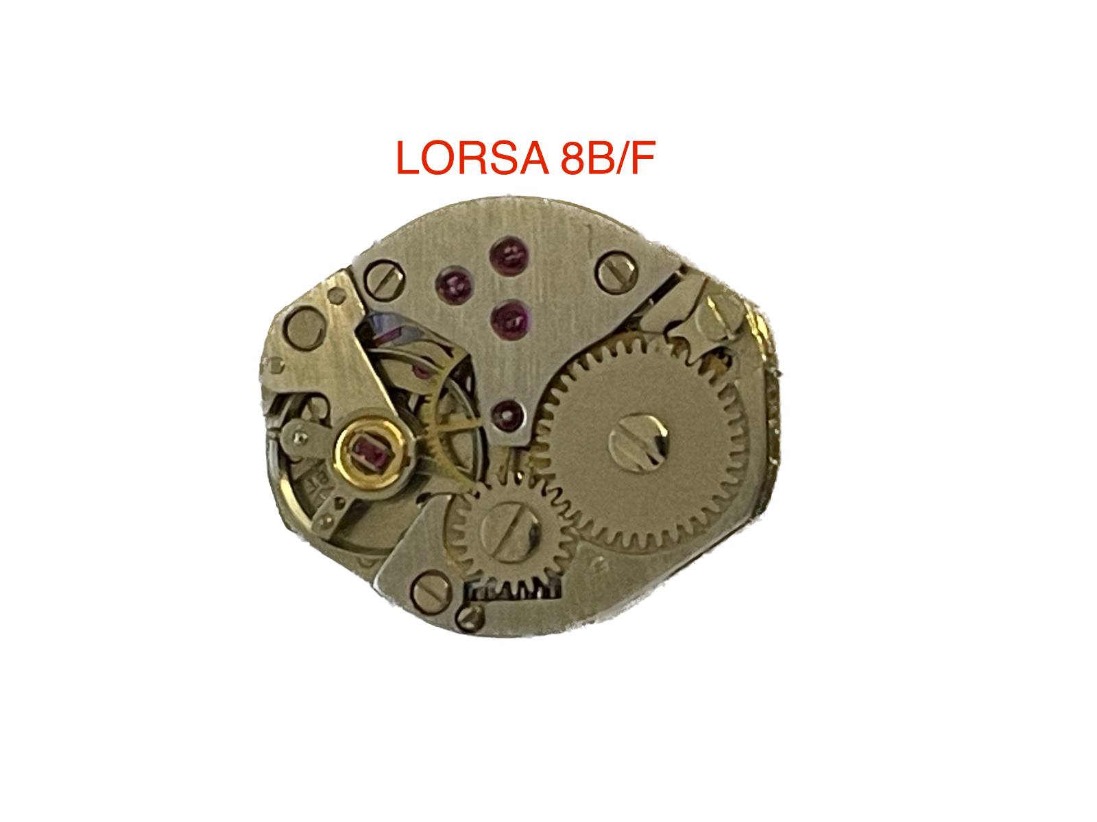 Mouvement pour pièces LORSA 8B/F Balance OK (watch movement for parts)