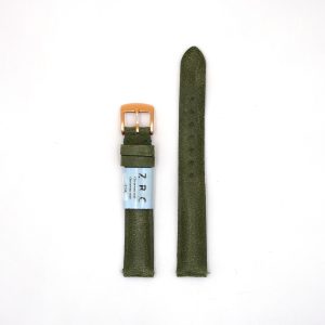 Bracelet de Montre en cuir chevreau Vert - 14 mm - ZRC