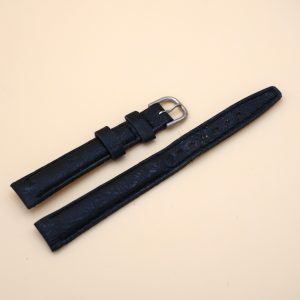Bracelet en Veau Véritable 12 mm Noir - Fabriqué en France - Taille XL