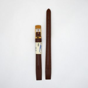 Bracelet de montre en cuir veau ZRC - 10 mm Marron