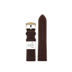 Bracelet de montre en cuir taureau ZRC Aviator - 22/20 mm Marron