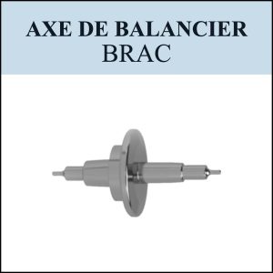 Axe de balancier - BRAC [NOS] CHOOSE FROM LIST (Balance staff) PIECE HORLOGERIE