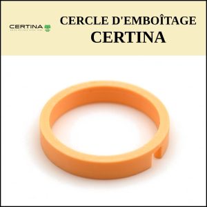 Cercle d'emboîtage sur mesure CERTINA, impression 3D