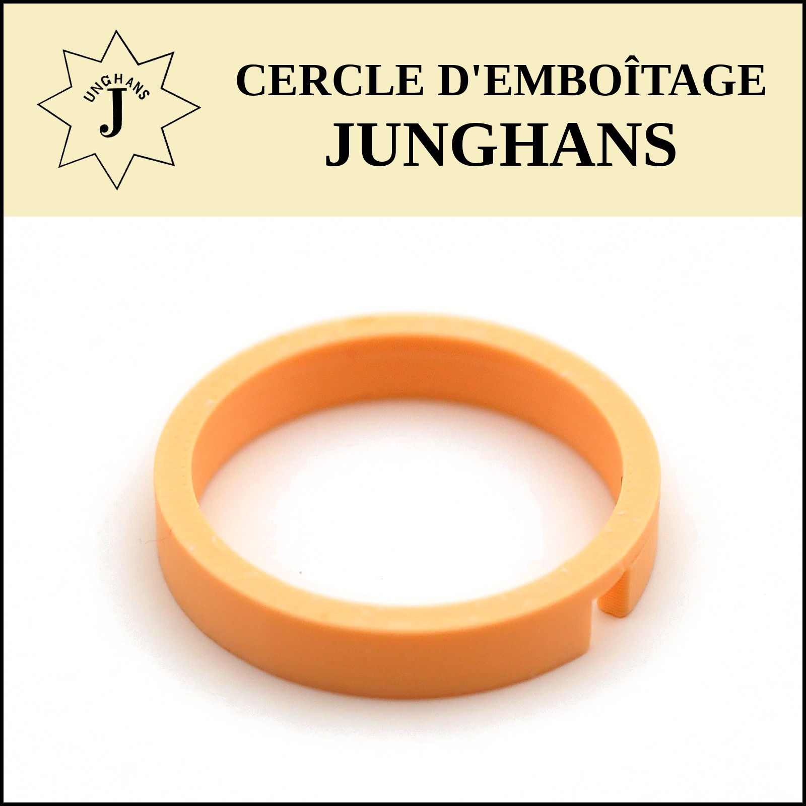 Cercle d'emboîtage sur mesure JUNGHANS, impression 3D