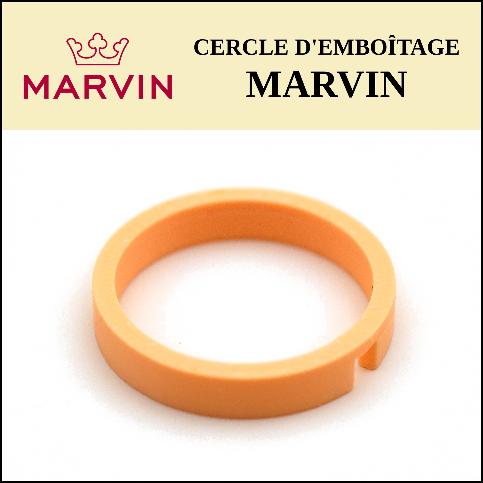 Cercle d'emboîtage sur mesure MARVIN, impression 3D