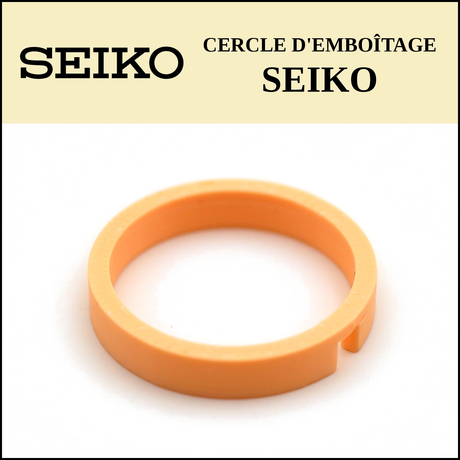 Cercle d'emboîtage sur mesure SEIKO, impression 3D