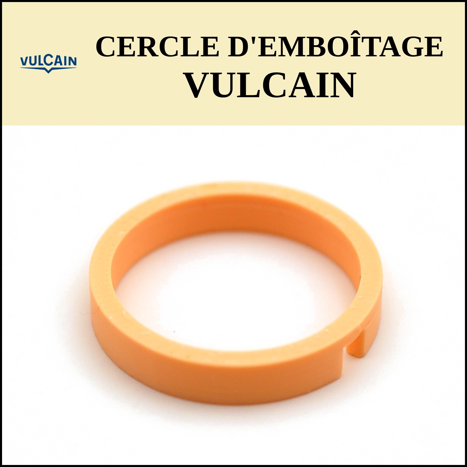 Cercle d'emboîtage sur mesure VULCAIN, impression 3D