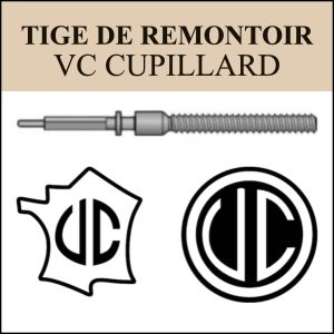 N°401 Tige de remontoir VC Cupillard - Menu déroulant [NOS] Winding Stem