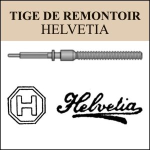 N°401 Tige de remontoir Helvetia - Menu déroulant [NOS] Winding Stem