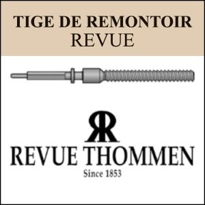 N°401 Tige de remontoir Revue - Menu déroulant [NOS] Winding Stem