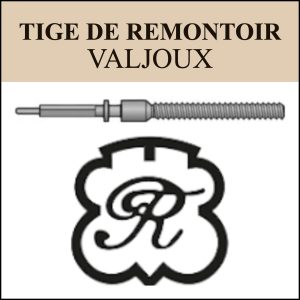 N°401 Tige de remontoir Valjoux - Menu déroulant [NOS] Winding Stem