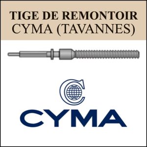N°401 Tige de remontoir Cyma (Tavannes) - Menu déroulant [NOS] Winding Stem