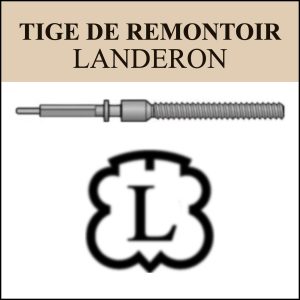 N°401 Tige de remontoir Landeron - Menu déroulant [NOS] Winding Stem