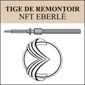 N°401 Tige de remontoir NFT Eberlé - Menu déroulant [NOS] Winding Stem