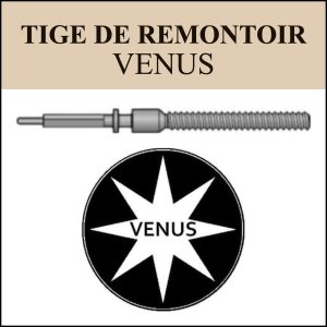N°401 Tige de remontoir Venus - Menu déroulant [NOS] Winding Stem