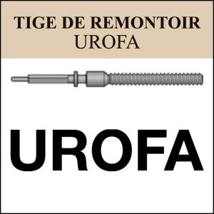 N°401 Tige de remontoir Urofa - Menu déroulant [NOS] Winding Stem