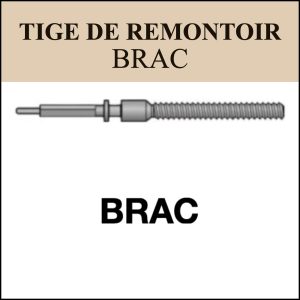 N°401 Tige de remontoir Brac - Menu déroulant [NOS] Winding Stem