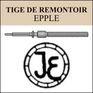 N°401 Tige de remontoir Epple - Menu déroulant [NOS] Winding Stem