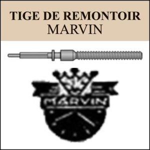 N°401 Tige de remontoir Marvin - Menu déroulant [NOS] Winding Stem