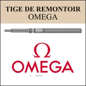N°401 Tige de remontoir Omega - Menu déroulant [NOS] Winding Stem