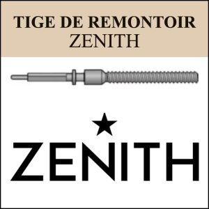 N°401 Tige de remontoir Zenith - Menu déroulant [NOS] Winding Stem