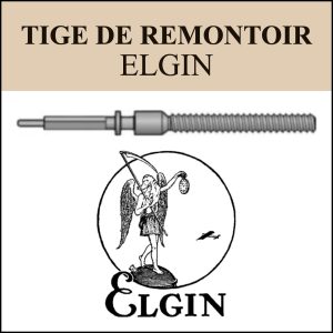 N°401 Tige de remontoir Elgin - Menu déroulant [NOS] Winding Stem