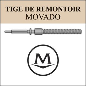 N°401 Tige de remontoir Movado - Menu déroulant [NOS] Winding Stem