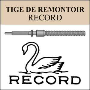 N°401 Tige de remontoir Record - Menu déroulant [NOS] Winding Stem