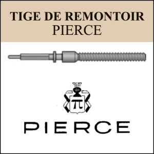 N°401 Tige de remontoir Pierce - Menu déroulant [NOS] Winding Stem