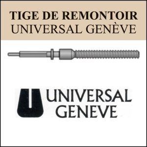 N°401 Tige de remontoir Universal Genève - Menu déroulant [NOS] Winding Stem