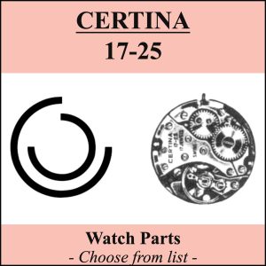 Pièce de montre CERTINA 17-25 - Liste déroulante [NOS] Watch part