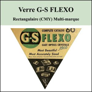 Verre de montre G-S FLEXO - Rectangulaire (CMY) Multi-marque - CHOOSE FROM LIST