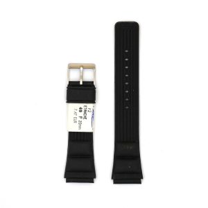 Bracelet de Montre en Nylon étanche Noir - 20 mm - ZRC