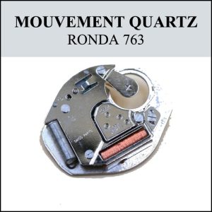 Mouvement de montre Quartz Ronda 763 [NOS] Watch movement
