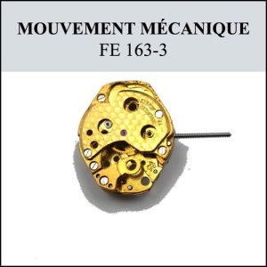 Mouvement ébauche FE 6¾" 163-3 [NOS - Incomplet] (watch movement)