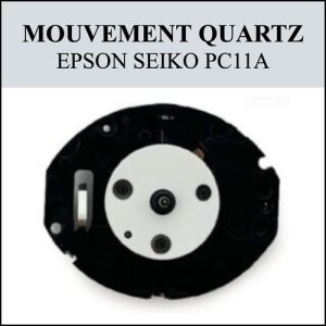 Mouvement de montre Quartz PC11A 3 aiguilles [NOS] SEIKO (Watch movement)