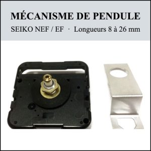 Mécanisme de pendule NEF/EF - NEUF - SEIKO - Choose from list PIECE HORLOGERIE