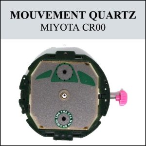 Mouvement de montre Quartz MIYOTA CR00 [NOS] (Watch movement)