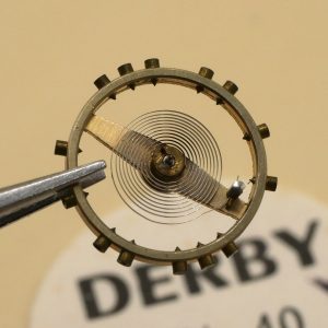 Balancier de montre Derby 40 - Incabloc & Normal [NOS] Balance complete