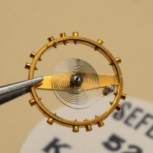 Balancier de montre SEFEA 52 - Incabloc [NOS] Balance complete