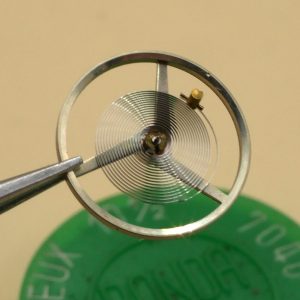 Balancier de montre PESEUX 7040 - Incabloc & Normal [NOS] Balance complete