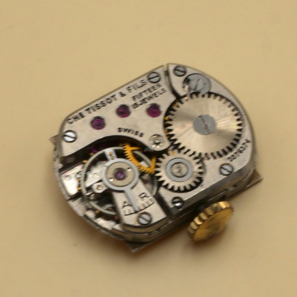 Mouvement pour pièces TISSOT 13.6 - Balancier HS (movement for parts) - Image 2