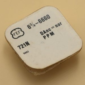 N°721 Balancier de montre FEF 6660 - Norm [NOS] Balance Complete