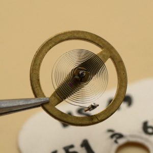 Balancier de montre Lorsa HS 49 651 à 655 [NOS] (Balance Complete)