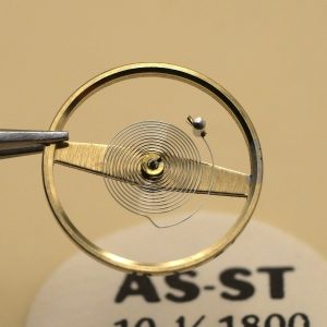 Balancier de montre AS ST 1800 10½" - Incabloc & Normal [NOS]